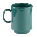 GET 8 oz Plastic Coffee Mug, Green (TM-1308-KG) thumbnail 2