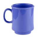 GET 8 oz Plastic Coffee Mug, Blue (TM-1308-PB) thumbnail 2