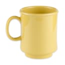 GET 8 oz Plastic Coffee Mug, Yellow (TM-1308-TY) thumbnail 2
