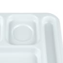 GET Plastic Rectangular Tray w/ (6) Compartments, 14 1/2" x 10", White (TR-153-W) thumbnail 6