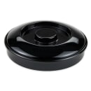 GET 7 3/4" Round Tortilla Server Lid Only, Melamine, Black (TS-800-L-BK) thumbnail 3