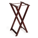 GET 31 1/2" Tray Stand, Hardwood, Mahogany (TSW-103) thumbnail 2