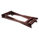GET 38" Tray Stand, Hardwood, Mahogany (TSW-105) thumbnail 4