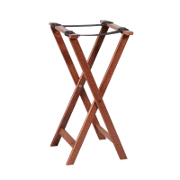 GET 38" Tray Stand, Hardwood, Mahogany (TSW-105) thumbnail 7