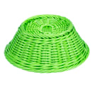 GET 9 1/2" Round Serving Basket, Polypropylene, Green (WB-1501-G) thumbnail 4