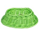 GET Oval Bread & Bun Basket, 9" x 6 3/4", Polypropylene, Green (WB-1503-G) thumbnail 5