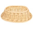 GET Oval Bread & Bun Basket, 9" x 6 3/4", Polypropylene, Natural (WB-1503-N) thumbnail 5