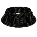 GET Oval Bread & Bun Basket, 9" x 6 3/4", Polypropylene, Black (WB-1504-BK) thumbnail 5