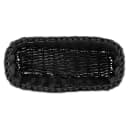 GET Rectangular Bread Basket, 10" x 4 3/4", Polypropylene, Black (WB-1507-BK) thumbnail 4