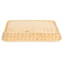 GET Rectangular Bread & Bun Basket, 18" x 12 1/4", Polypropylene, Natural (WB-1509-N) thumbnail 5