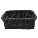 GET Rectangular Bread & Bun Basket, 9 1/4" x 13", Polypropylene, Black (WB-1510-BK) thumbnail 3