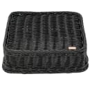 GET Rectangular Bread & Bun Basket, 9 1/4" x 13", Polypropylene, Black (WB-1510-BK) thumbnail 5