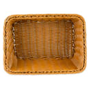 GET Rectangular Bread Basket, 9 1/4" x 13", Polypropylene, Honey (WB-1510-HY) thumbnail 4