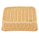 GET Rectangular Bread & Bun Basket, 9 1/4" x 13", Polypropylene, Natural (WB-1510-N) thumbnail 5