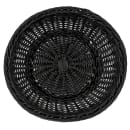GET 11 1/2" Round Bread Basket, Polypropylene, Black (WB-1512-BK) thumbnail 2