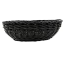 GET 11 1/2" Round Bread Basket, Polypropylene, Black (WB-1512-BK) thumbnail 3