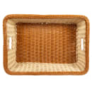 GET Rectangular Bread & Bun Basket, 22" x 15 1/2", Polypropylene, Two Tone (WB-1516-TT) thumbnail 2
