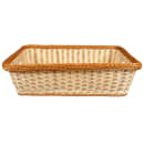 GET Rectangular Bread & Bun Basket, 22" x 15 1/2", Polypropylene, Two Tone (WB-1516-TT) thumbnail 3