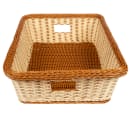 GET Rectangular Bread & Bun Basket, 22" x 15 1/2", Polypropylene, Two Tone (WB-1516-TT) thumbnail 4