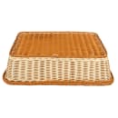 GET Rectangular Bread & Bun Basket, 22" x 15 1/2", Polypropylene, Two Tone (WB-1516-TT) thumbnail 5