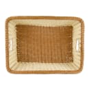 GET Rectangular Bread & Bun Basket, 23" x 17", Polypropylene, Two-Tone (WB-1517-TT) thumbnail 4