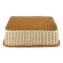GET Rectangular Bread & Bun Basket, 23" x 17", Polypropylene, Two-Tone (WB-1517-TT) thumbnail 5