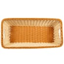 GET Rectangular Bread & Bun Basket, 23" x 11", Polypropylene, Two-Tone (WB-1519-TT) thumbnail 2