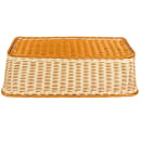 GET Rectangular Bread & Bun Basket, 23" x 11", Polypropylene, Two-Tone (WB-1519-TT) thumbnail 5