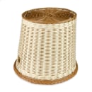 GET 14" Round Bread Basket, Polypropylene, Two-Tone (WB-1522-TT) thumbnail 4