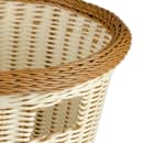 GET 14" Round Bread Basket, Polypropylene, Two-Tone (WB-1522-TT) thumbnail 5
