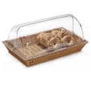 GET Rectangular Bread Basket, 21" x 12 3/4", Polypropylene, Honey (WB-1552-HY) thumbnail 6