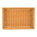 GET Rectangular Bread Basket, 16 1/4" x 11", Polypropylene, Honey (WB-1553-HY) thumbnail 6