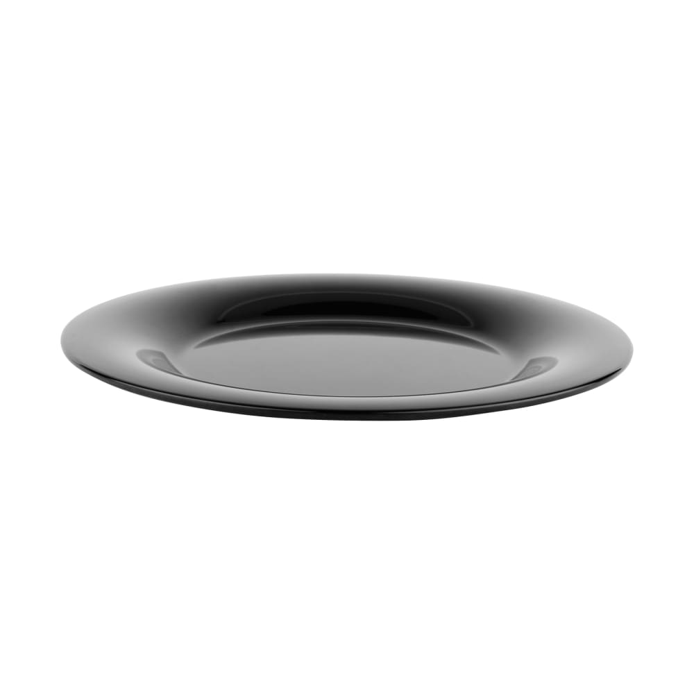 GET 10 1/2" Round Melamine Dinner Plate, Black (WP-10-BK)