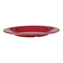GET 10 1/2" Round Melamine Dinner Plate, Cranberry (WP-10-CR) thumbnail 2