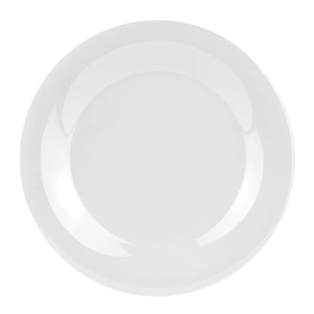 GET 10 1/2" Round Melamine Dinner Plate, White (WP-10-DW)