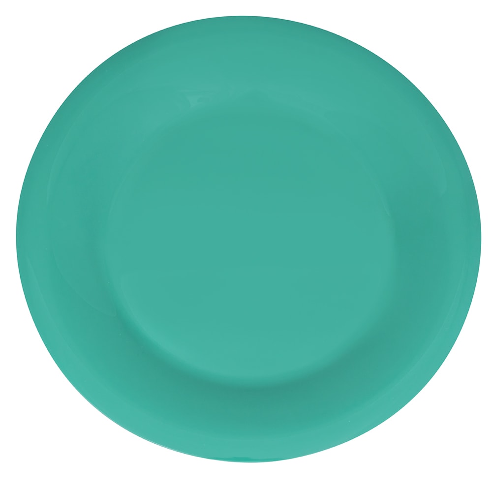 GET 10 1/2" Round Melamine Dinner Plate, Rainforest Green (WP-10-FG)