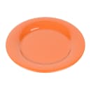 GET 10 1/2" Round Melamine Dinner Plate, Rio Orange (WP-10-RO) thumbnail 4