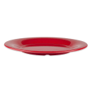 GET 10 1/2" Round Melamine Dinner Plate, Red (WP-10-RSP) thumbnail 2