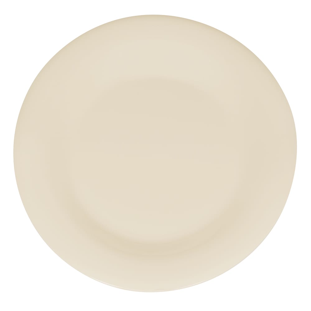 GET 12" Round Melamine Dinner Plate, Ivory (WP-12-DI)