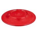 GET 5 1/2" Round Melamine Dessert Plate, Cranberry (WP-5-CR) thumbnail 3