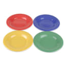 GET 5 1/2" Round Melamine Dessert Plate, Assorted Colors (WP-5-MIX) thumbnail 3