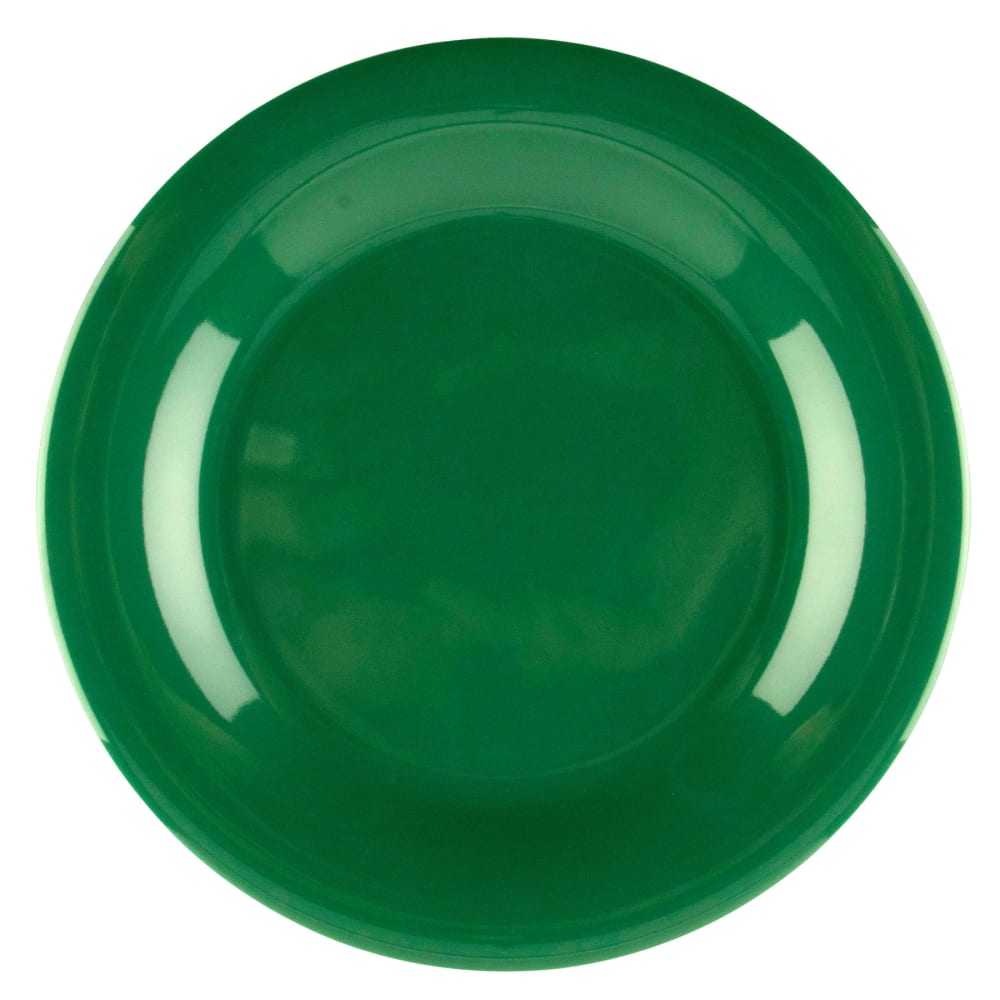 GET 6 1/2" Round Melamine Dessert Plate, Rainforest Green (WP-6-FG)