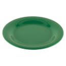 GET 6 1/2" Round Melamine Dessert Plate, Rainforest Green (WP-6-FG) thumbnail 2