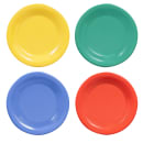 GET 6 1/2" Round Melamine Dessert Plate, Assorted Colors (WP-6-MIX) thumbnail 2