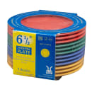 GET 6 1/2" Round Melamine Dessert Plate, Assorted Colors (WP-6-MIX) thumbnail 9