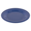 GET 6 1/2" Round Melamine Dessert Plate, Peacock Blue (WP-6-PB) thumbnail 2
