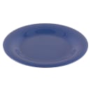 GET 6 1/2" Round Melamine Dessert Plate, Peacock Blue (WP-6-PB) thumbnail 5
