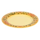 GET 6 1/2" Round Melamine Dessert Plate, Yellow (WP-6-VN) thumbnail 2