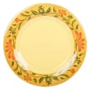 GET 6 1/2" Round Melamine Dessert Plate, Yellow (WP-6-VN) thumbnail 3
