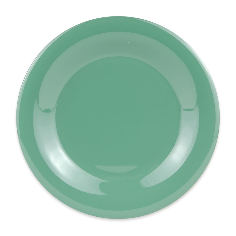 GET 7 1/2" Round Melamine Salad Plate, Rainforest Green (WP-7-FG)